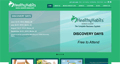 Desktop Screenshot of healthyhabitsmc.com